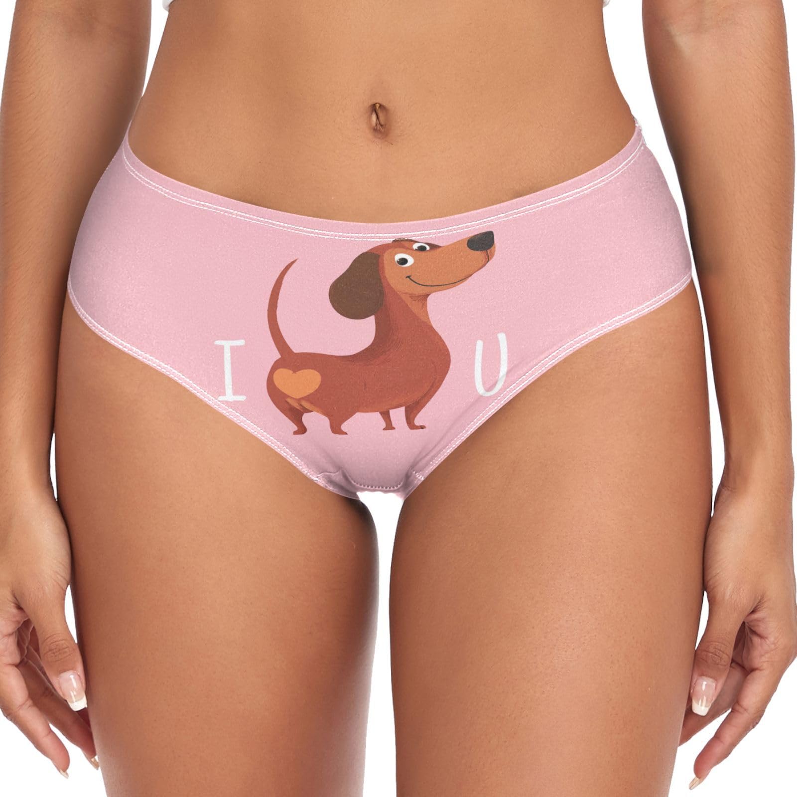 Ropa interior sexy para mujer, suave, transpirable, de cintura alta, elástica, bikini
