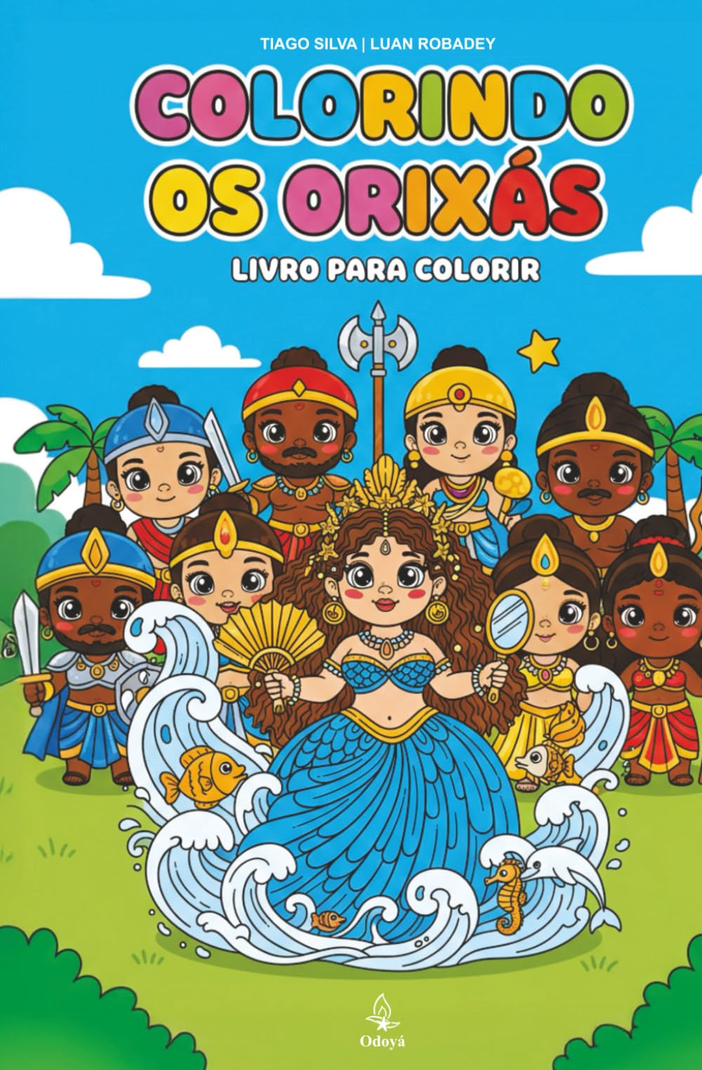 COLORINDO OS ORIXÁS: LIVRO PARA COLORIR