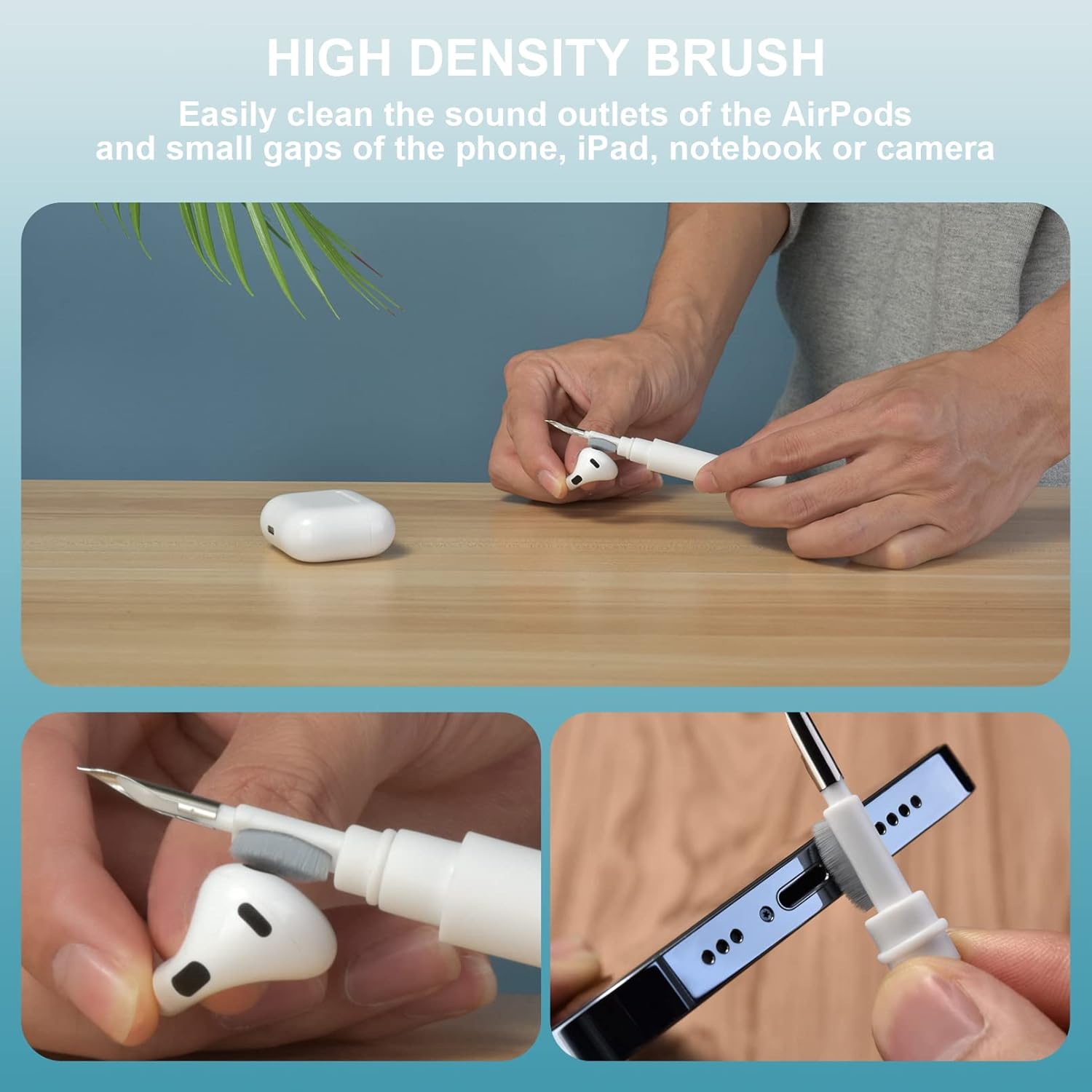 ICARER Kit Nettoyage AirPods: Propreté Impeccable pour un Son Parfait - Description