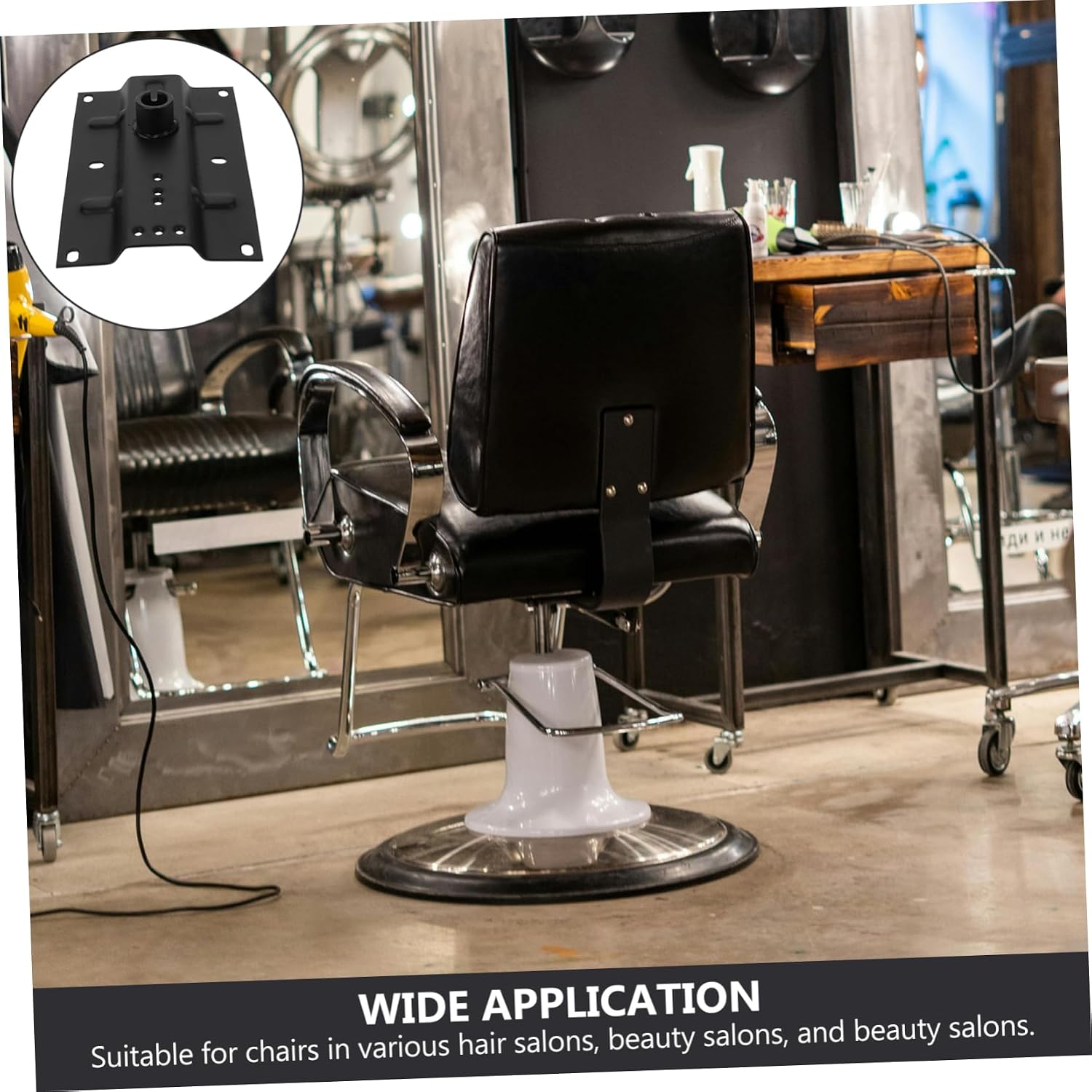Efficient Salon Chair Base Replacement Parts for Barber Chair Iron Base Cylinder