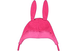 Louise Belcher Pink Ears Beanie - The Perfect Accessory for Bob's Burgers Fans!