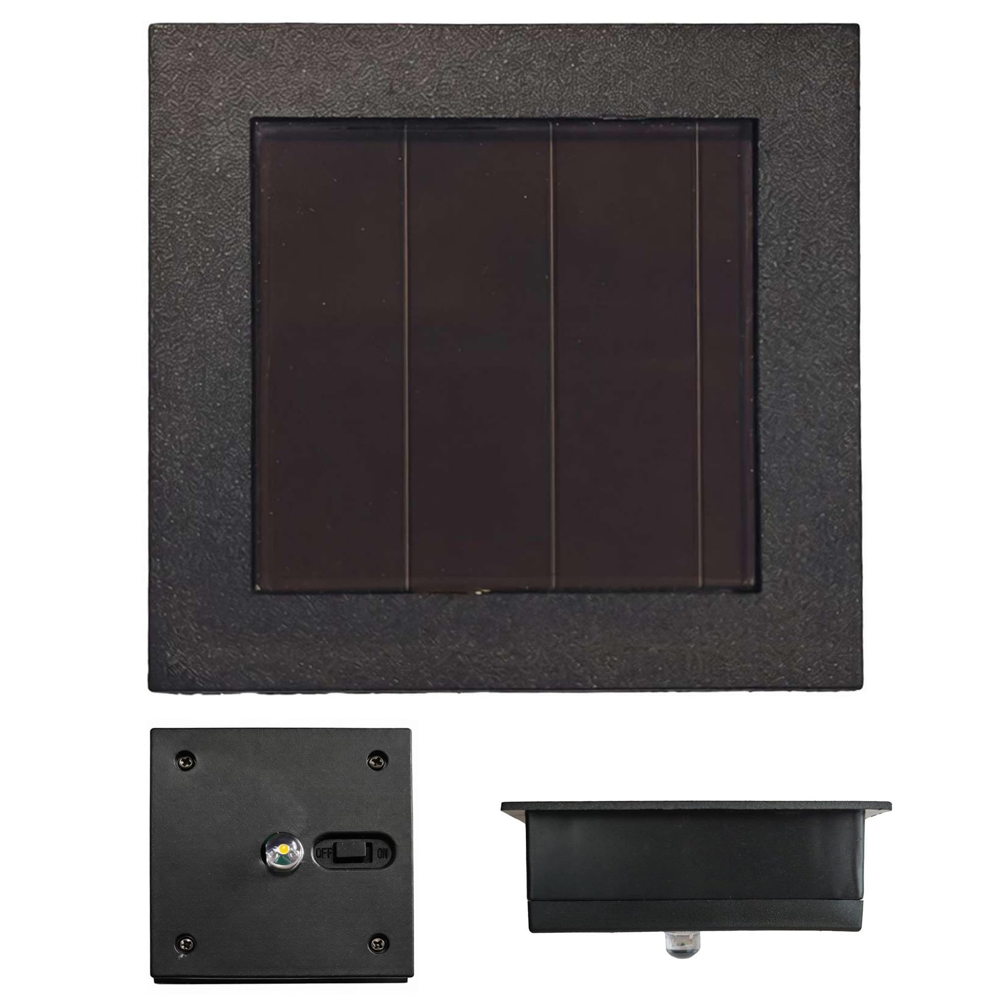 Square Solar Light Replacement Top 1 Pack