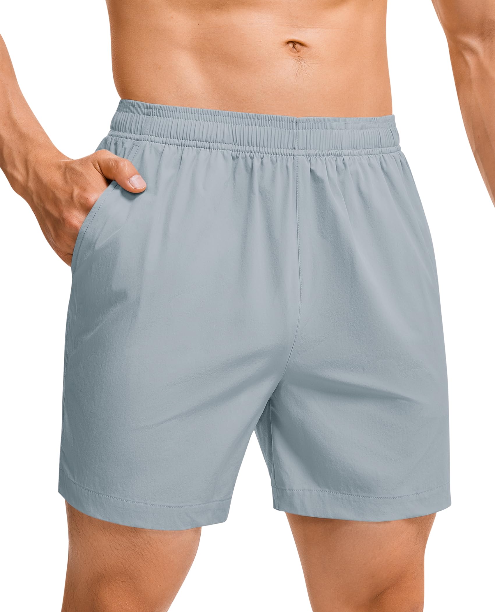 Milin Naco Mens Board Shorts Quick Dry Swim Trunks with Pockets Bathing Suits for Men Swim Shorts