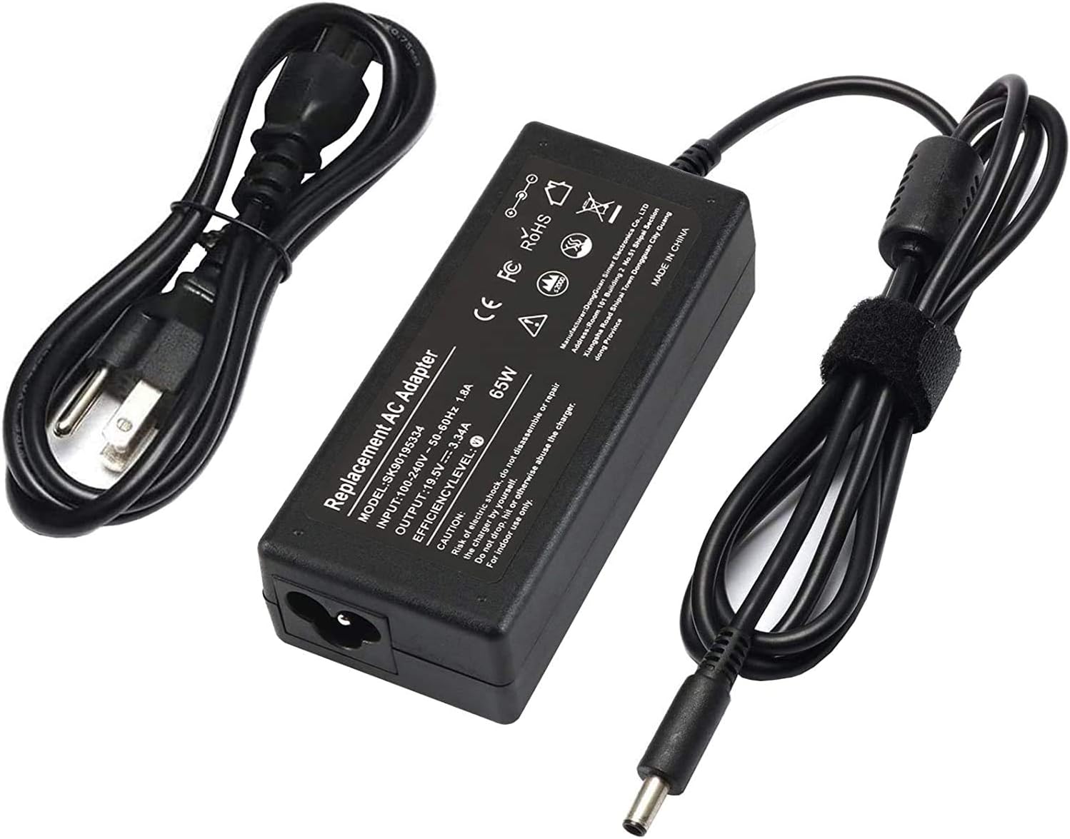 AC Adapter Charger for Dell Inspiron 11 3000 Series, I3152-6690GRY; Inspiron 11, I3148-8840SLV; Inspiron 13, I7348-5001SLV