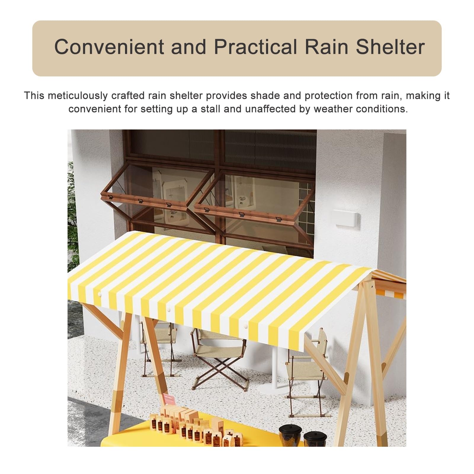 Questo Carrello per Alimenti con tettoia - 150 cm, Stand da Mercato su Ruote, Perfetto per Giocattoli, Artigianato, Fiori e pasti Caldi - Rosso, Versatile per Esterni