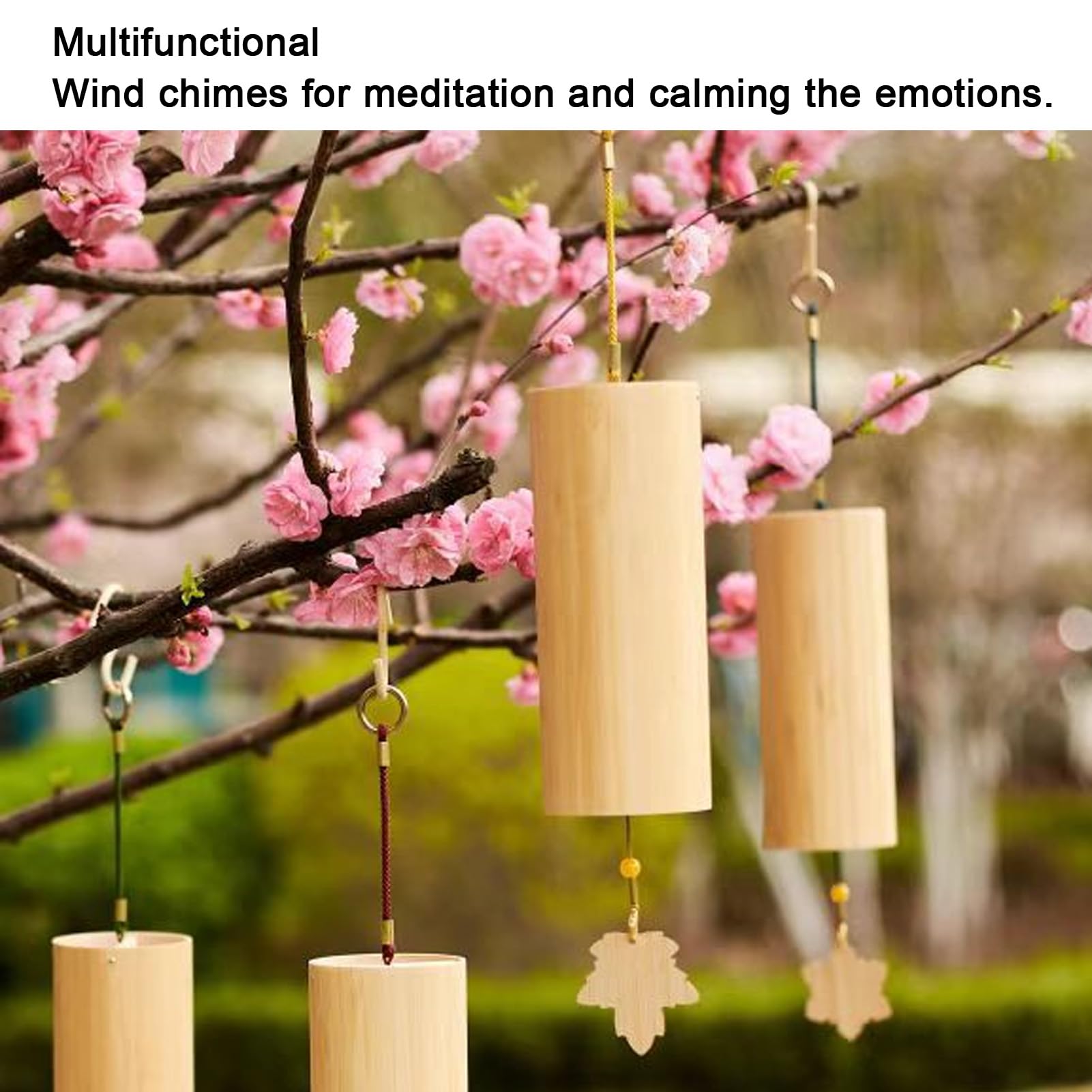 Chord Windbell, Rare Metal Wind Bell Chord Wind Chime Chord Wind Chime, Expertly Tuned for Indoor Outdoor Garden Patio Relaxation Home Decoration