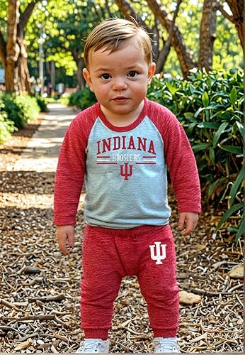 Miniatura 53 de Wes and Willy Baby College Sports Fan - Conjunto de una pieza y pantalón de manga larga