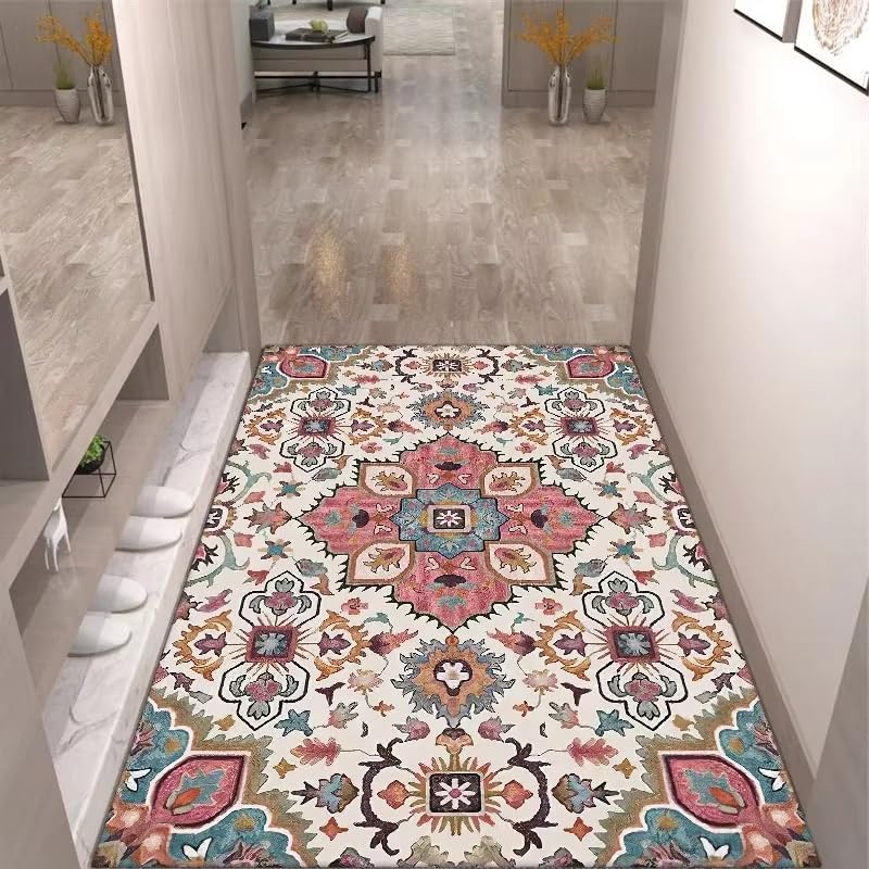 Tapis d'entrée léger de luxe rétro chic pour sublimer votre accueil 50x70 cm