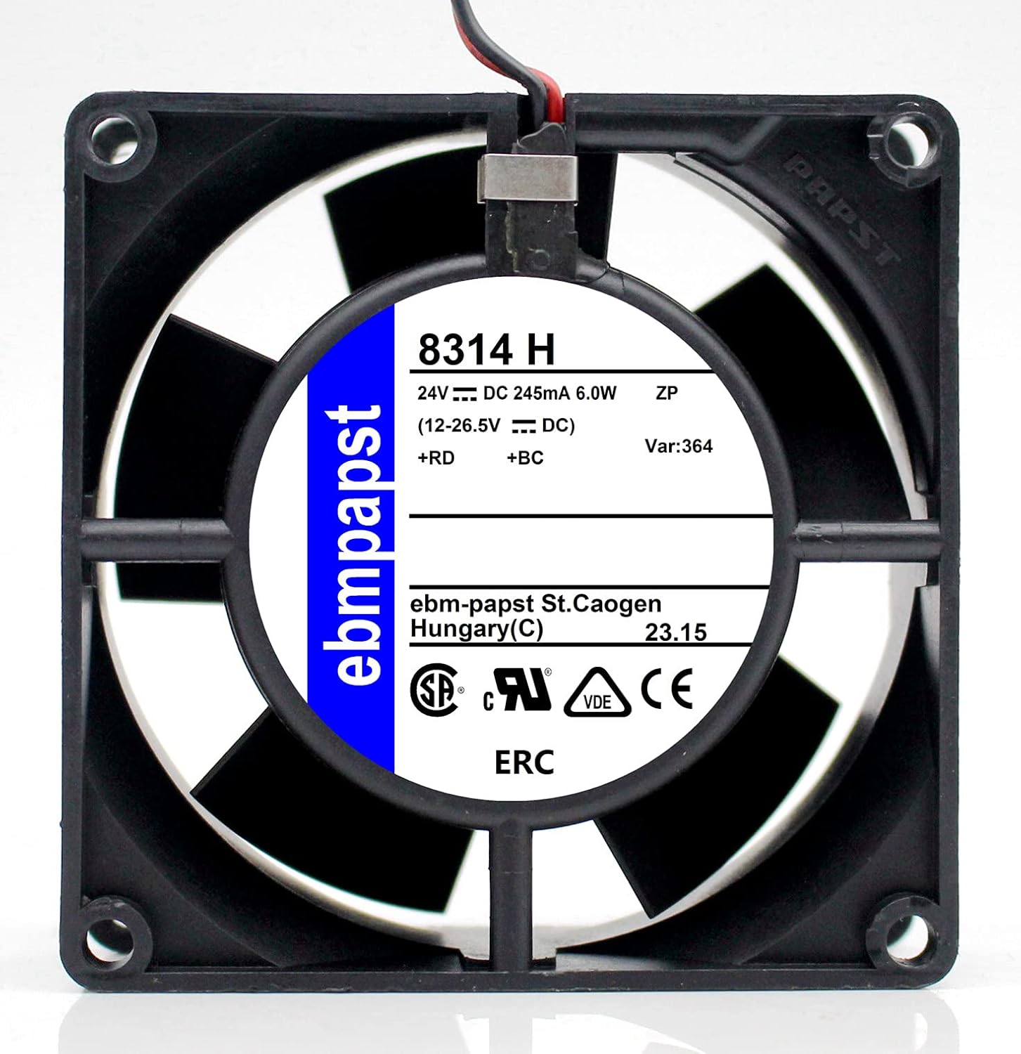 Vtizikl 12 Pouces 12V 80W Ventilateur De Refroidissement électrique