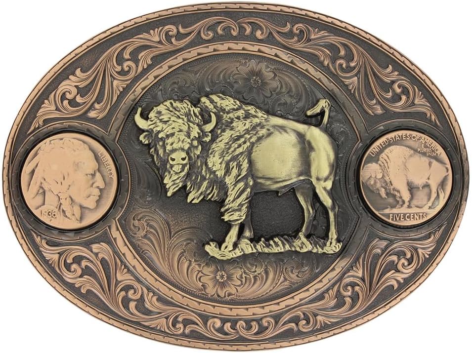 Western Lifestyle Wildlife Series Made in the USA Belt Buckle
