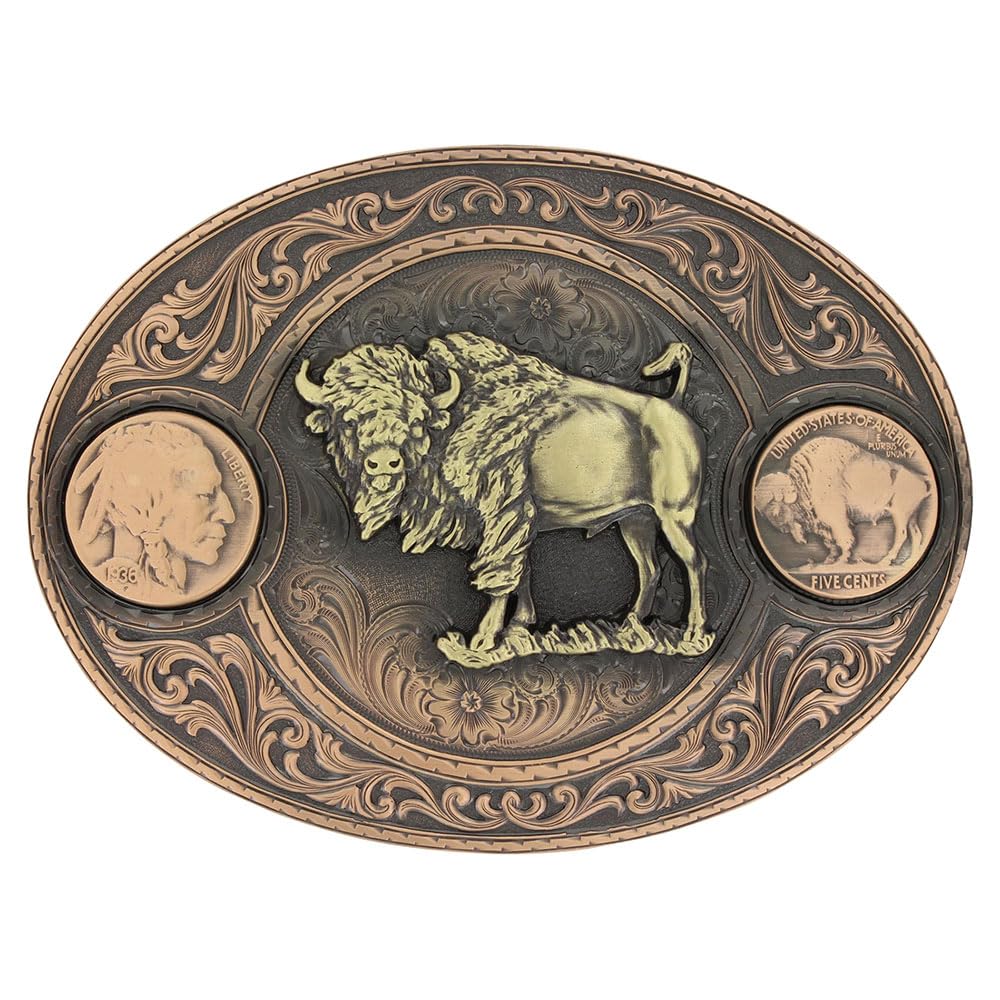 Western Lifestyle Wildlife Series Made in the USA Belt Buckle