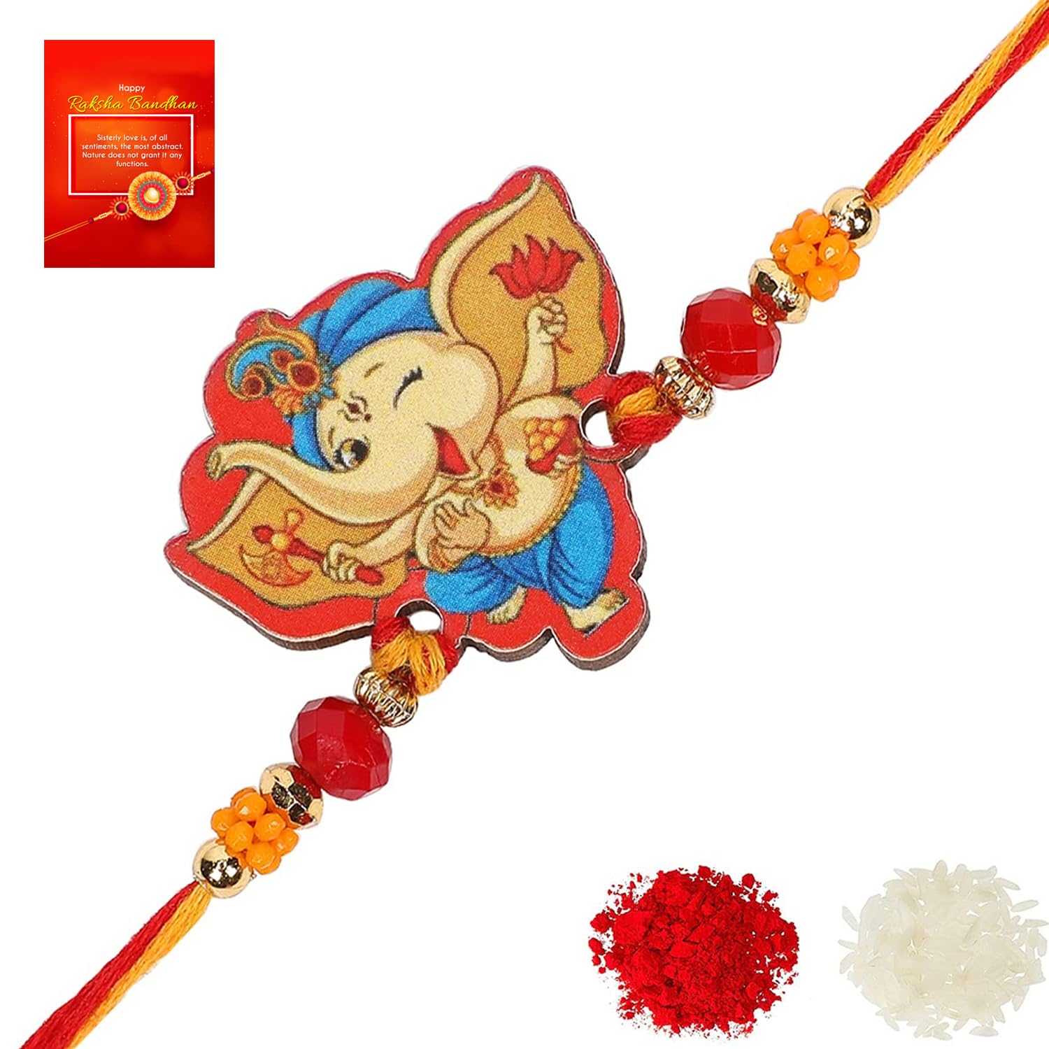 See full amazon price history chart for Aarohi Jewells Stylish Kids Bal Ganesh Ganpati Rakhi for Loving Bhai/Bhaiya/Brother with greeting Card & Roli Chawal. Aarohi Jewells Stylish Kids Bal Ganesh Ganpati Rakhi for Loving Bhai/Bhaiya/Brother with greeting Card & Roli Chawal. (B0CBHQ3RJZ) Amazon Price History, Amazon Price Tracker
