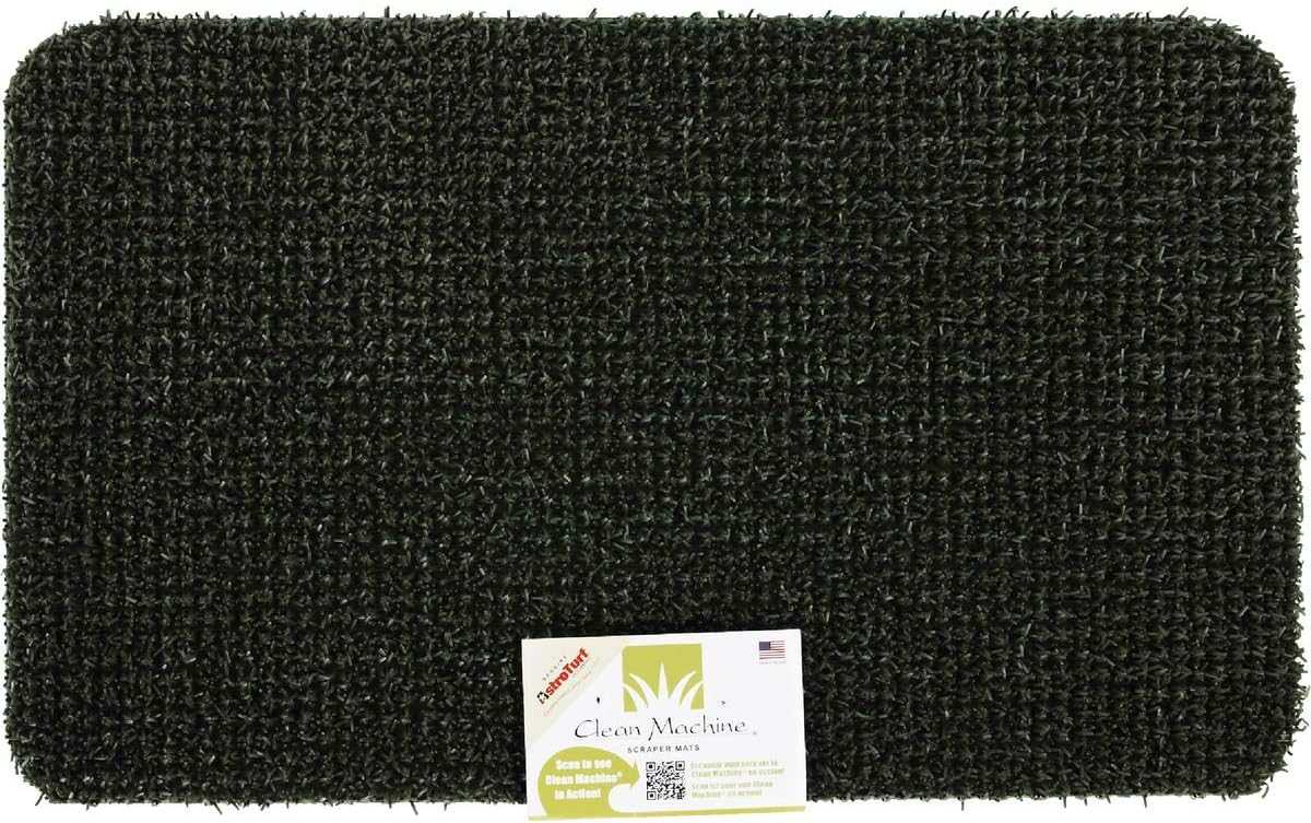 Grassworx Clean Machine 10370953 Plus Scraper Door Mat, 17-1/2" X 29-1/2"