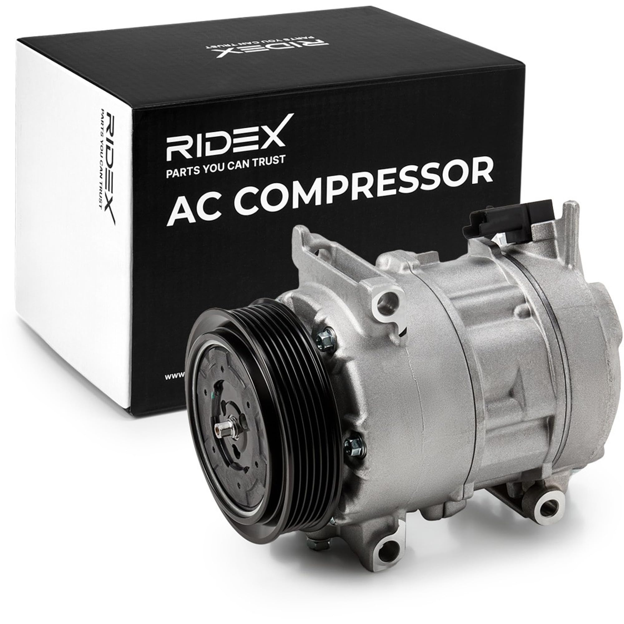 RIDEX 447K0425 Compresor aire acondicionado Compatible con PEUGEOT 208 I Hatchback CA, CC