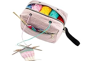 Small Crochet Bag Organizer - The Perfect Companion for Your Travel Crochet Adventures!