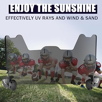 GY FV007 Tinted Football Visor - Football Helmet Visor for Adult and Youth Football Helmets