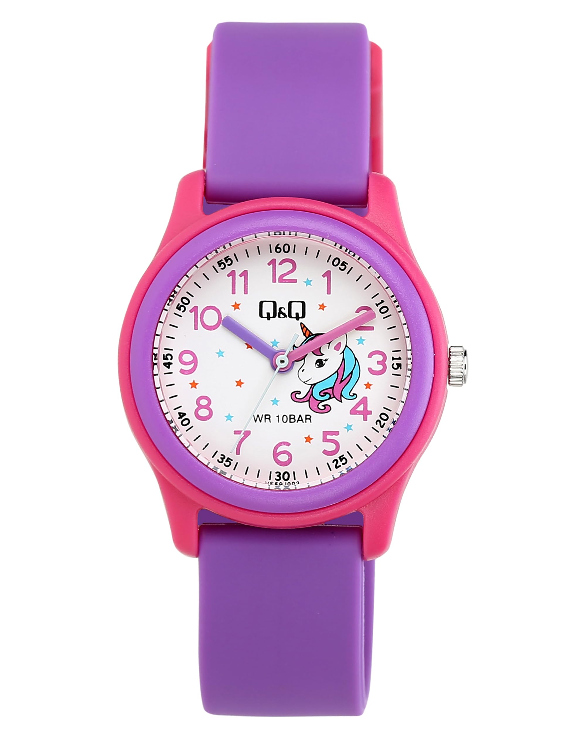 Q&Q Analog Multicolor Dial Unisex Kids Watch-VS59J003Y (B09K5N8N6Q) Amazon Price History, Amazon Price Tracker
