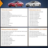 Vista 72 de Nilight Conjunto de luces antiniebla compatible con Ford Focus SVT 2002 2003 2004 2005 2006 Ford Focus SVT 2005-2007 Ford Escape 2003-2004 Ford