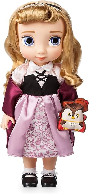 Disney Store Official Aurora Doll Animator Collection, Sleeping Beauty, 39cm/15 with Realistic Rooted Hair & Outfit, Collectible Princess Toddler Doll, Toy Suitable for Ages 3+