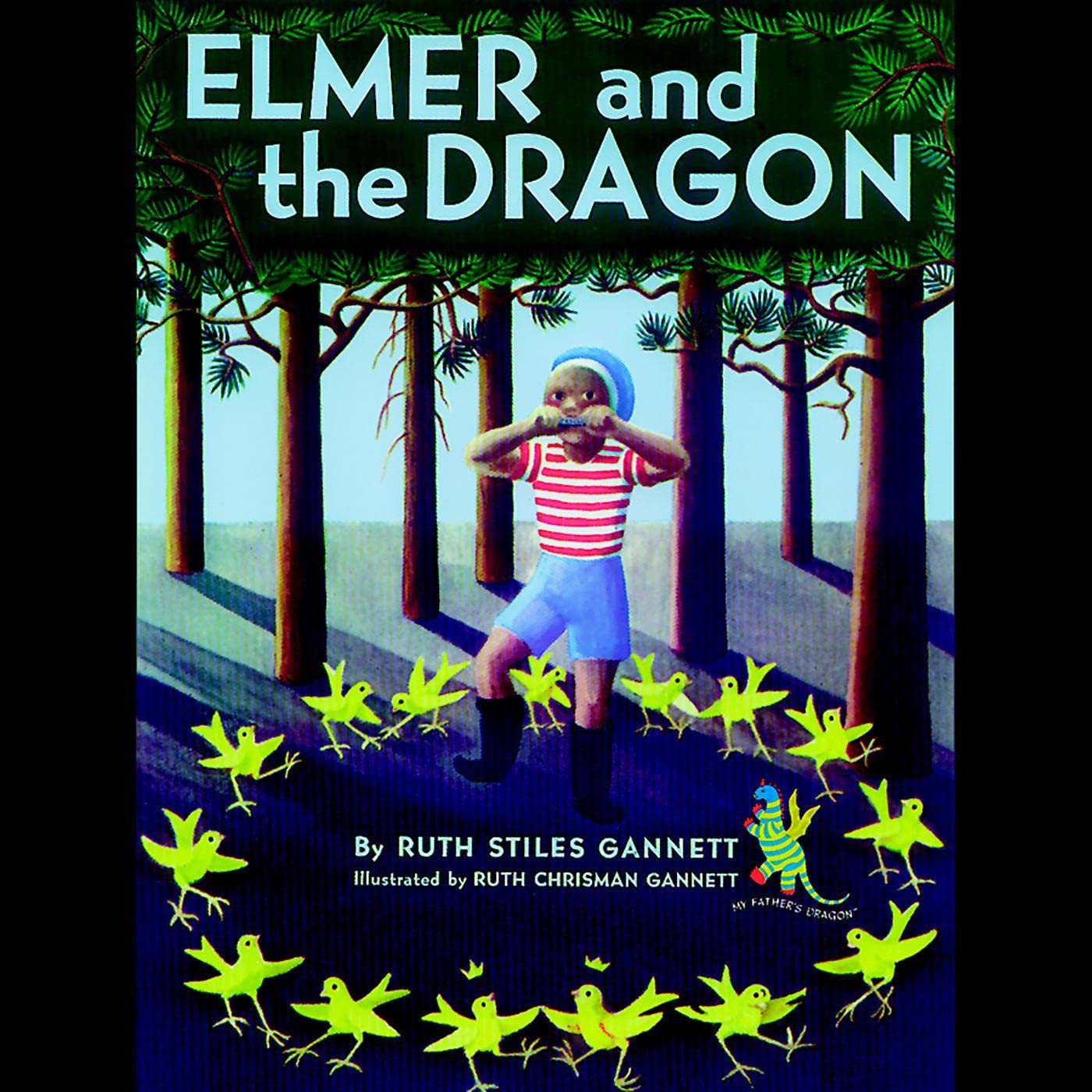 Cover art for Elmer and the Dragon