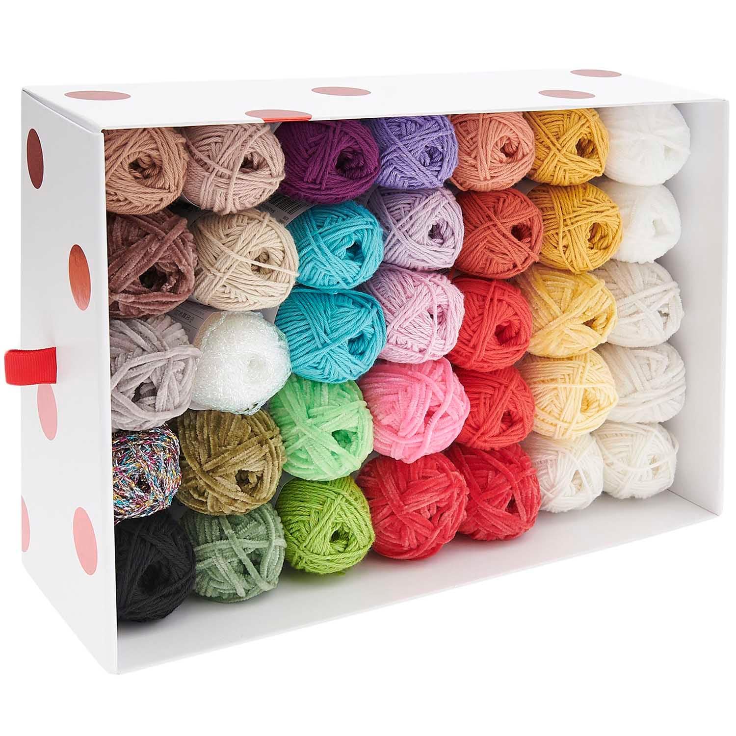 Ricorumi Set 35er "Shrooom", 17x Ricorumi dk, 13x Nilli Nilli 3x Ricorumi Twinkly Twinkly, 2x Ricorumi Lamé
