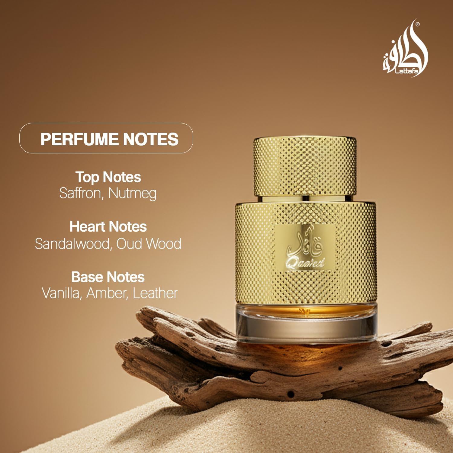 Amazon.com : Lattafa Perfumes Qaa'ed for Unisex Eau de Parfum