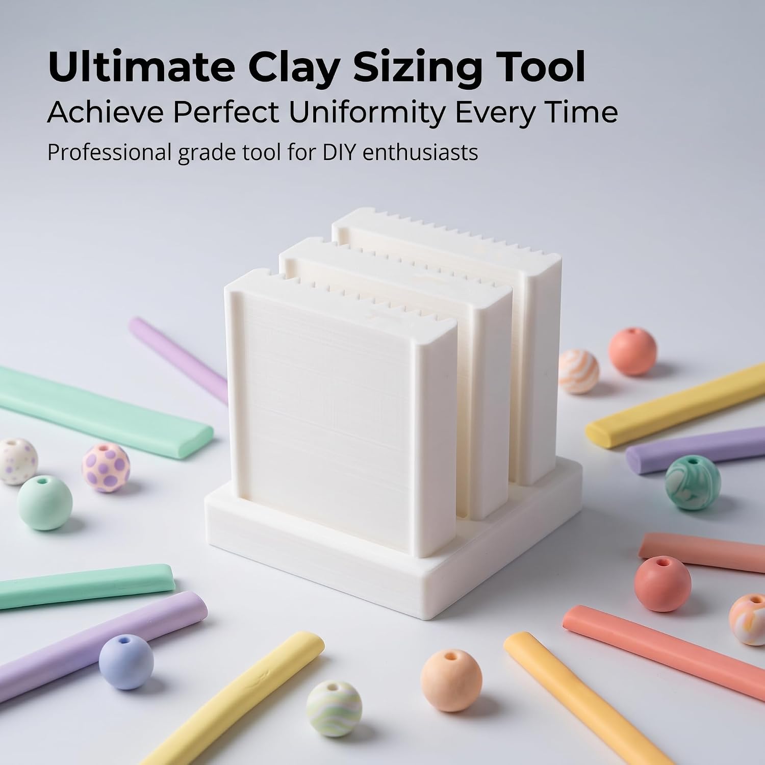 3D Clay Gel Bead Roller Tool for Balls, Strips and Nail Art Flowers image 2