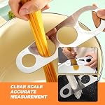 Spaghetti Measurer Tool for Pasta Portion Stainless Steel Pasta Measuring Tool for 1-4 Adults Noodle Portion Control for Kitchen Cooking