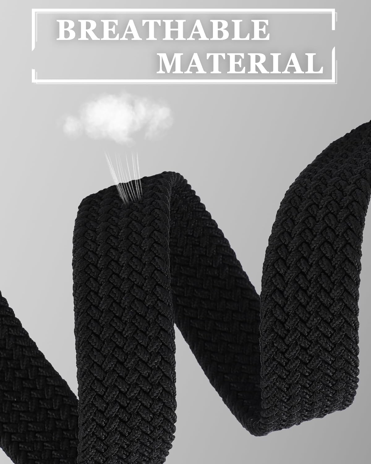 AWAYTR Girls Stretchy Braided Belt - Heart Buckle Golf Softball Belts for Girls Aged 3-18 Years - Image 5