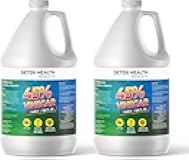 Generic 45% Vinegar | Detox Health Products | Pure Super Concentrated Vinegar | Dilutes to 9 Gallons | 9x Power Vinegar (2 Gallons)
