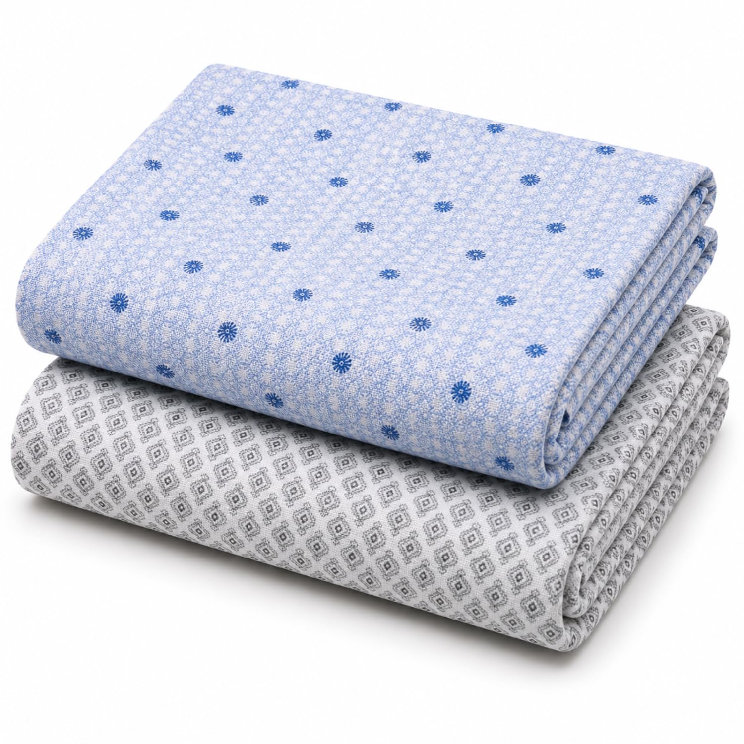 Mens Unstitched Shirt Fabric Pack of 2 | Printed Shirt Fabric for Men | Polycotton Shirting Material | Shirt Cloth Material for Men | 2.25 Meter Each Piece | 89 cm Width-image-7