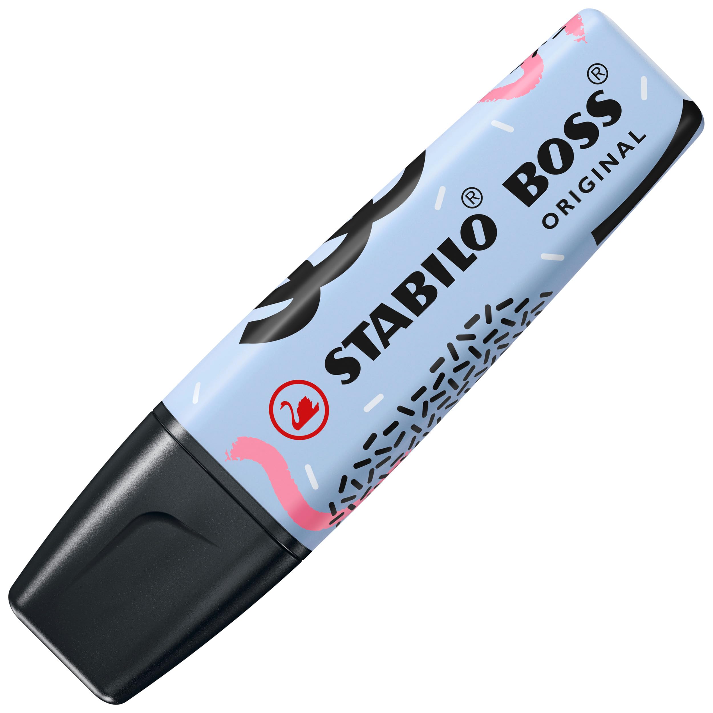 STABILO BOSS Original by Ju Schnee Marker, Cloud of Blue, Chisel Tip 2-5mm, Model 70/111-101