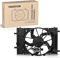 A-Premium Radiator Cooling Fan Assembly for Ford Fusion 2010-2012, Lincoln MKZ 2011-2012, Mercury Milan 2010-2011 - Replaces BE5Z8C607A