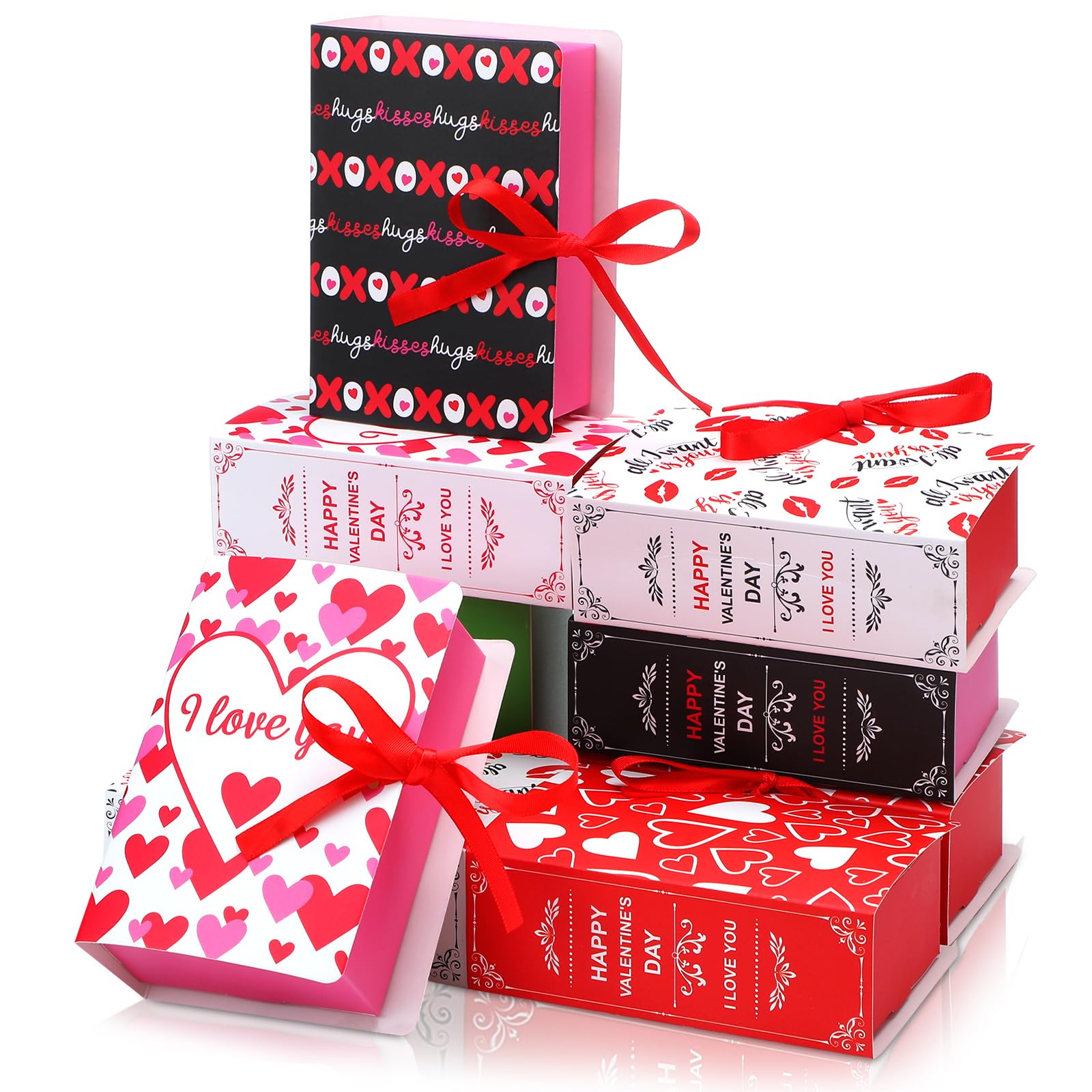 Boîtes à biscuits Saint-Valentin pour bonbons et emballage pâtisserie d'anniversaire