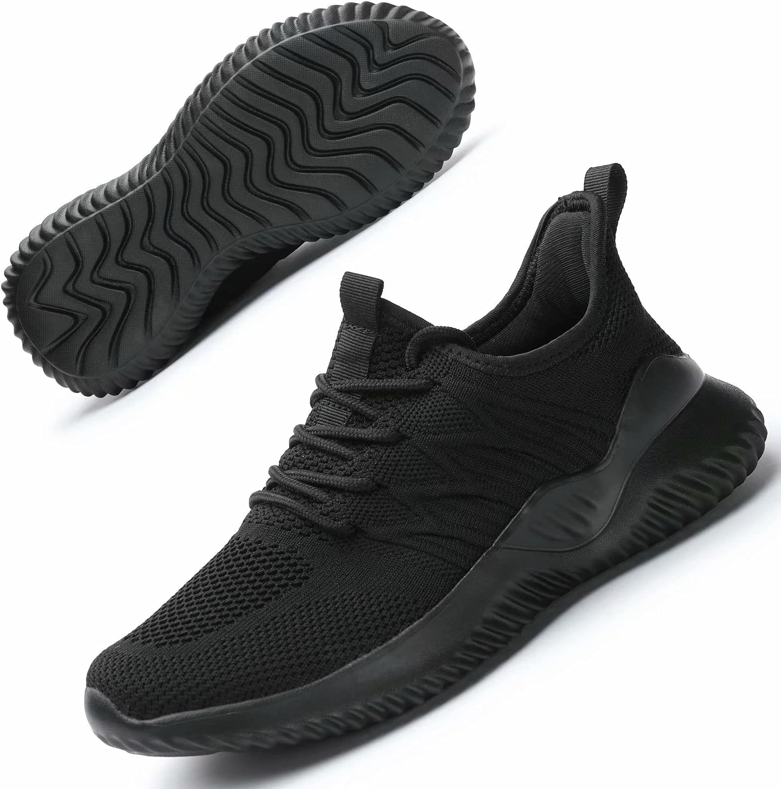 KapsenWomen's Running Shoes Ladies Slip on Tennis Walking Sneakers Lightweight Breathable Comfort Work Gym Trainers Stylish Shoes