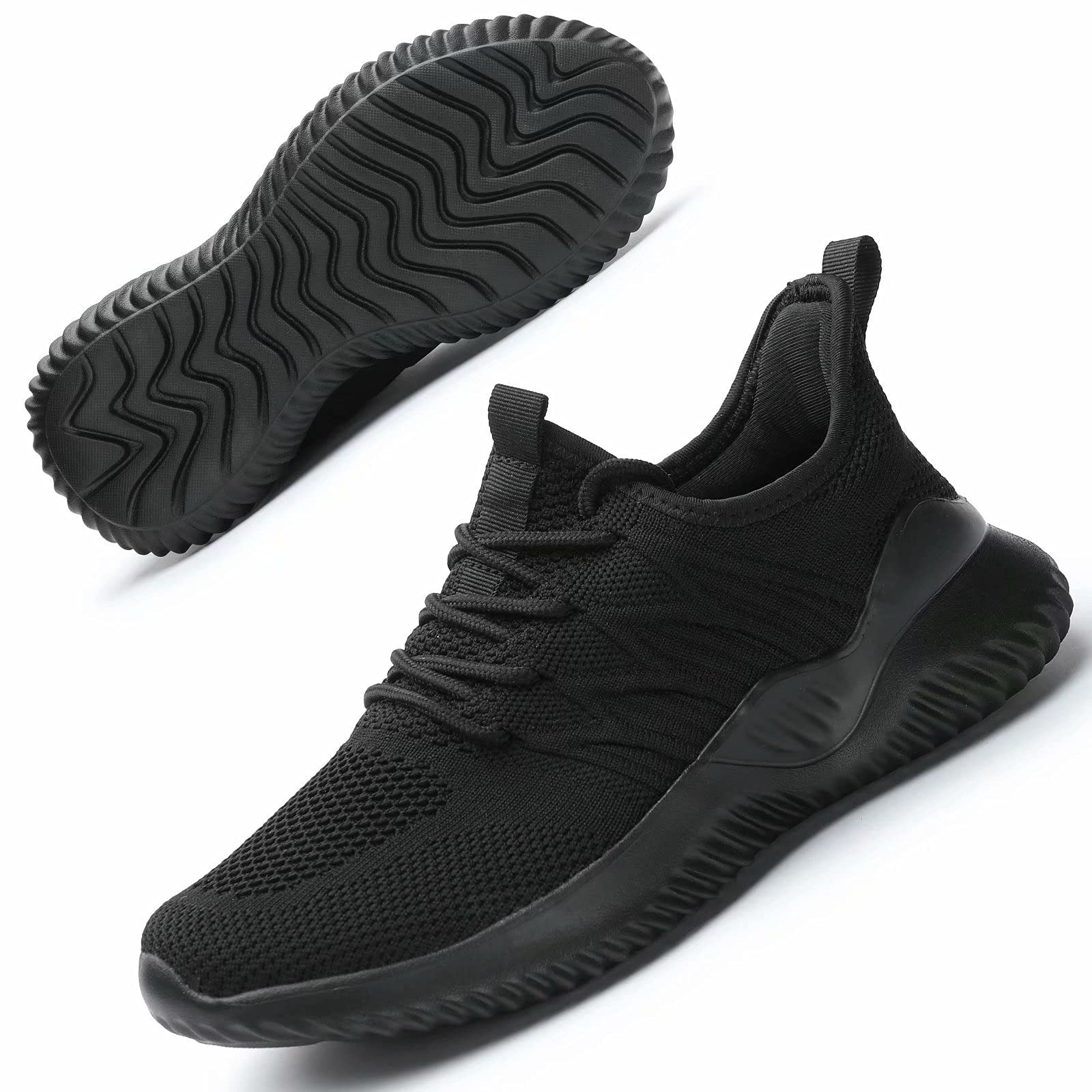 KapsenWomen's Running Shoes Ladies Slip on Tennis Walking Sneakers Lightweight Breathable Comfort Work Gym Trainers Stylish Shoes