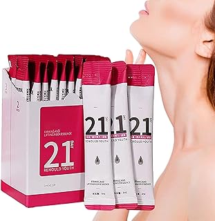 Essência do Pescoço | Ampola Facial 21dias - pescoço para a maioria dos tipos pele mulheres e homens, pele brilhante e radiante e melhora as linhas finas do pescoço Uwariloy