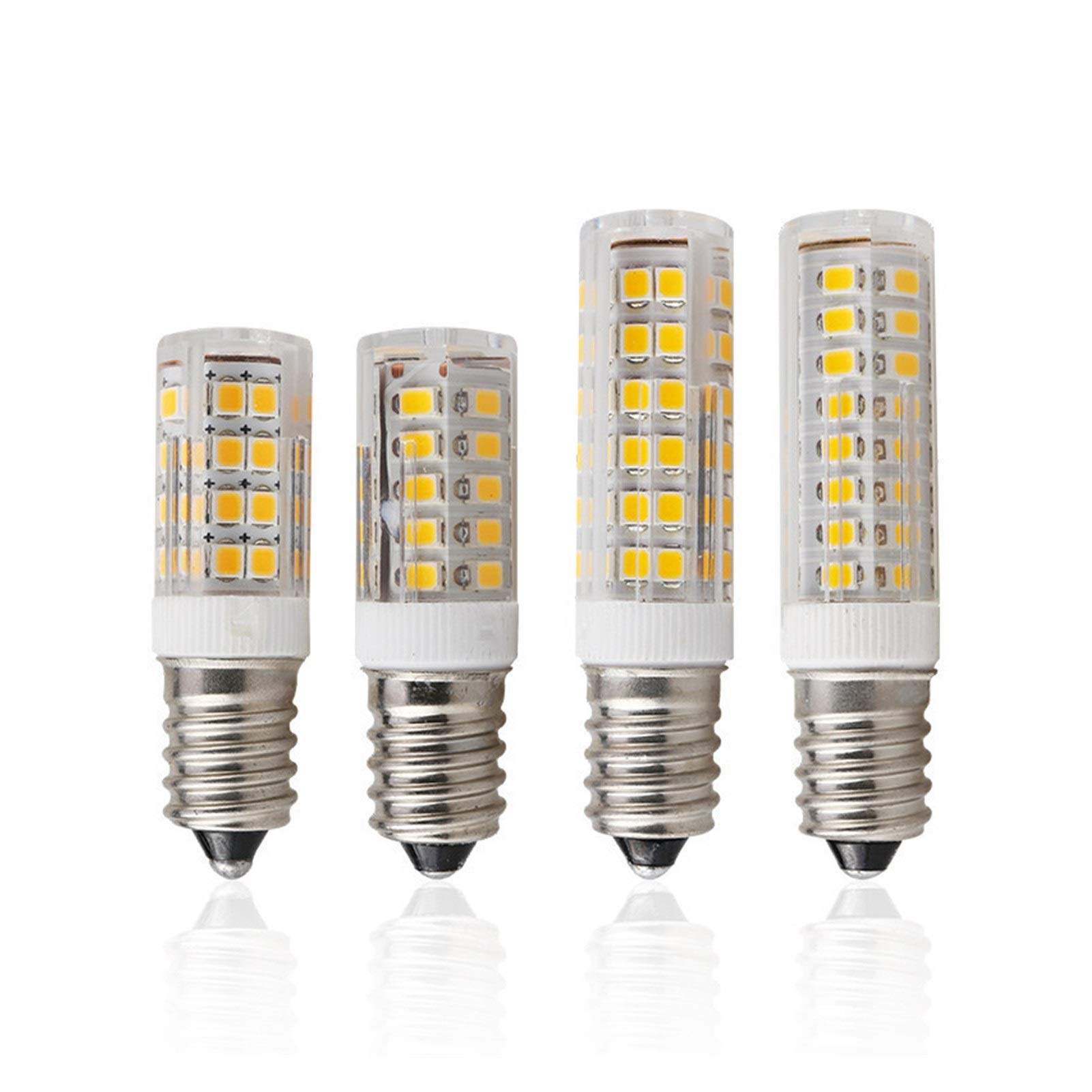 SYAXVOM Commercial Home Lighting LED Bulbs Ceramic E14 Light 2835 220V 12W 9W 7W 5W Corn Bulb Christmas Chandelier Candle (Wattage : Natural Light)