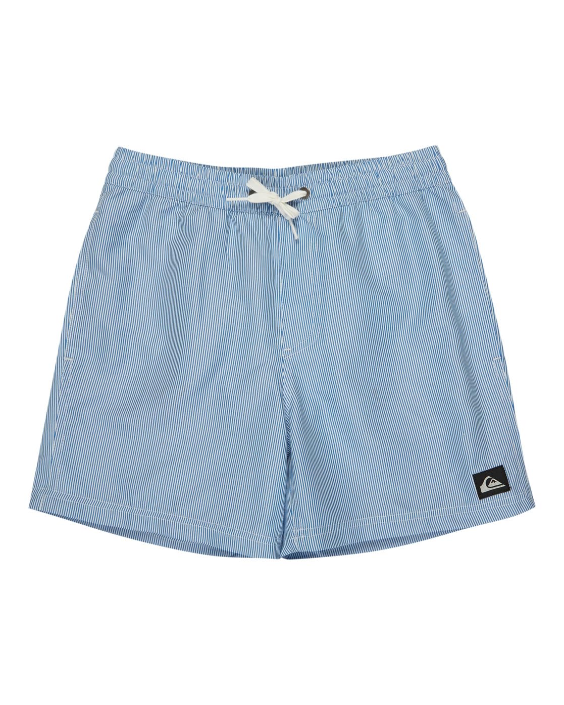 Quiksilver Garçon Everyday Deluxe Volley YTH 14 Maillot De Bain, Nebulas Blue, 10 Ans EU