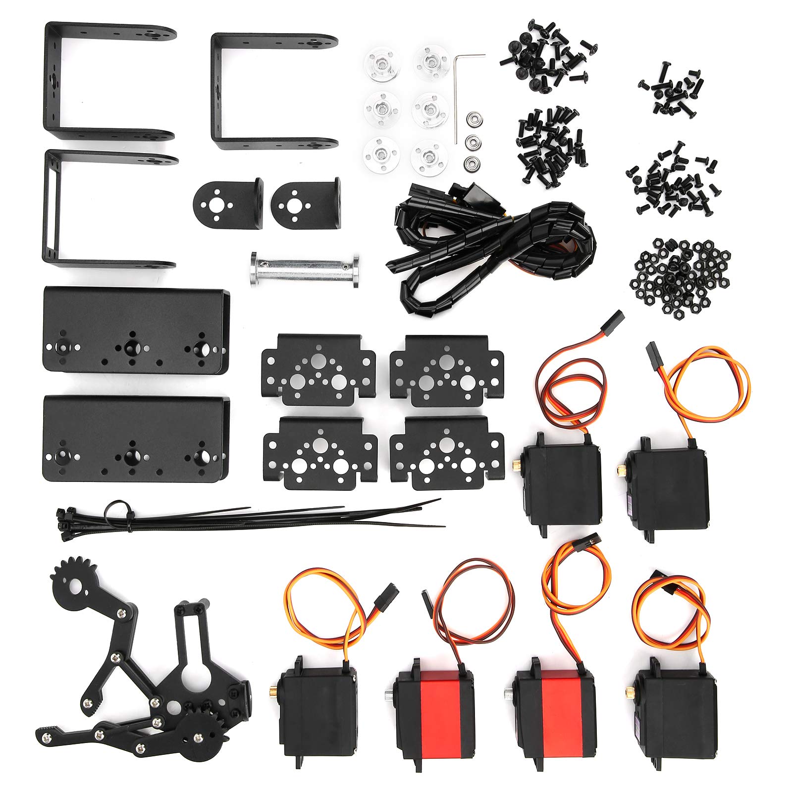 Mechaniczne mocowanie ramienia łatwe elastyczne miękkie akcesoria do robota 4264 zestaw montażowy DIY dla producenta edukacji uniwersyteckiej zestaw edukacyjny