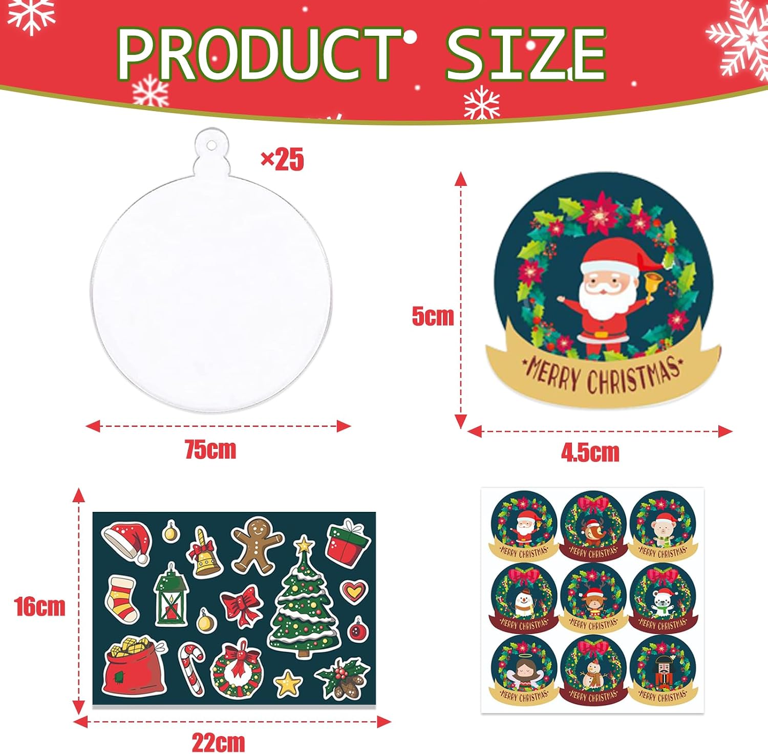 Les Meilleures Boules de Noël en Acrylique : Personnalisez et Brillez en Grandeur !