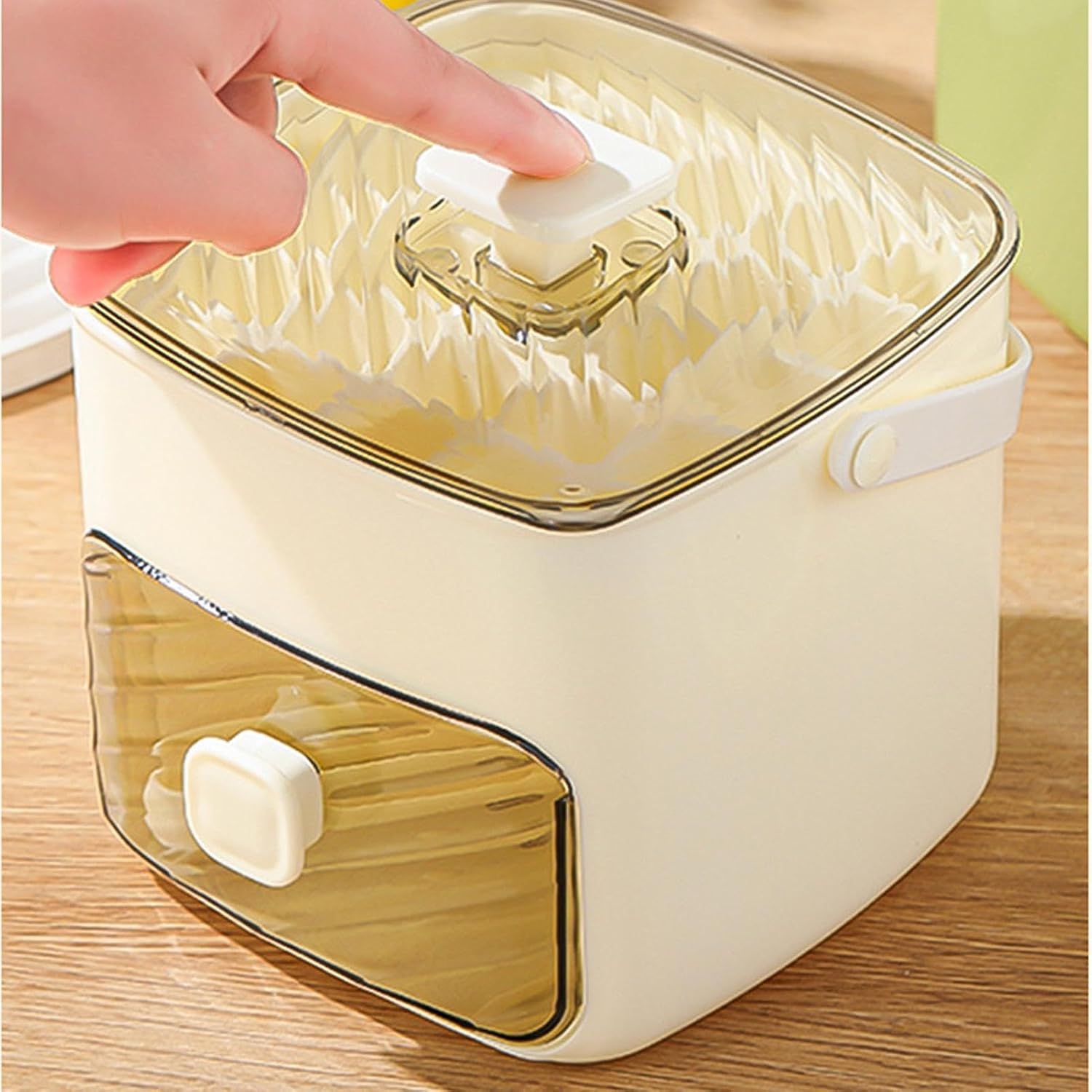 Tray for Freezer | 2 Levels Easy Release 48 Compartments | 48 Ice Bucket with Lid – For Coffee Whisky Cocktail Travel Office