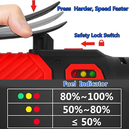 Miniatura 9 de Dobetter Llave de trinquete eléctrica 38, juego de llaves de trinquete inalámbricas, herramienta de trinquete extendida de 55 Nm con 1 herramienta