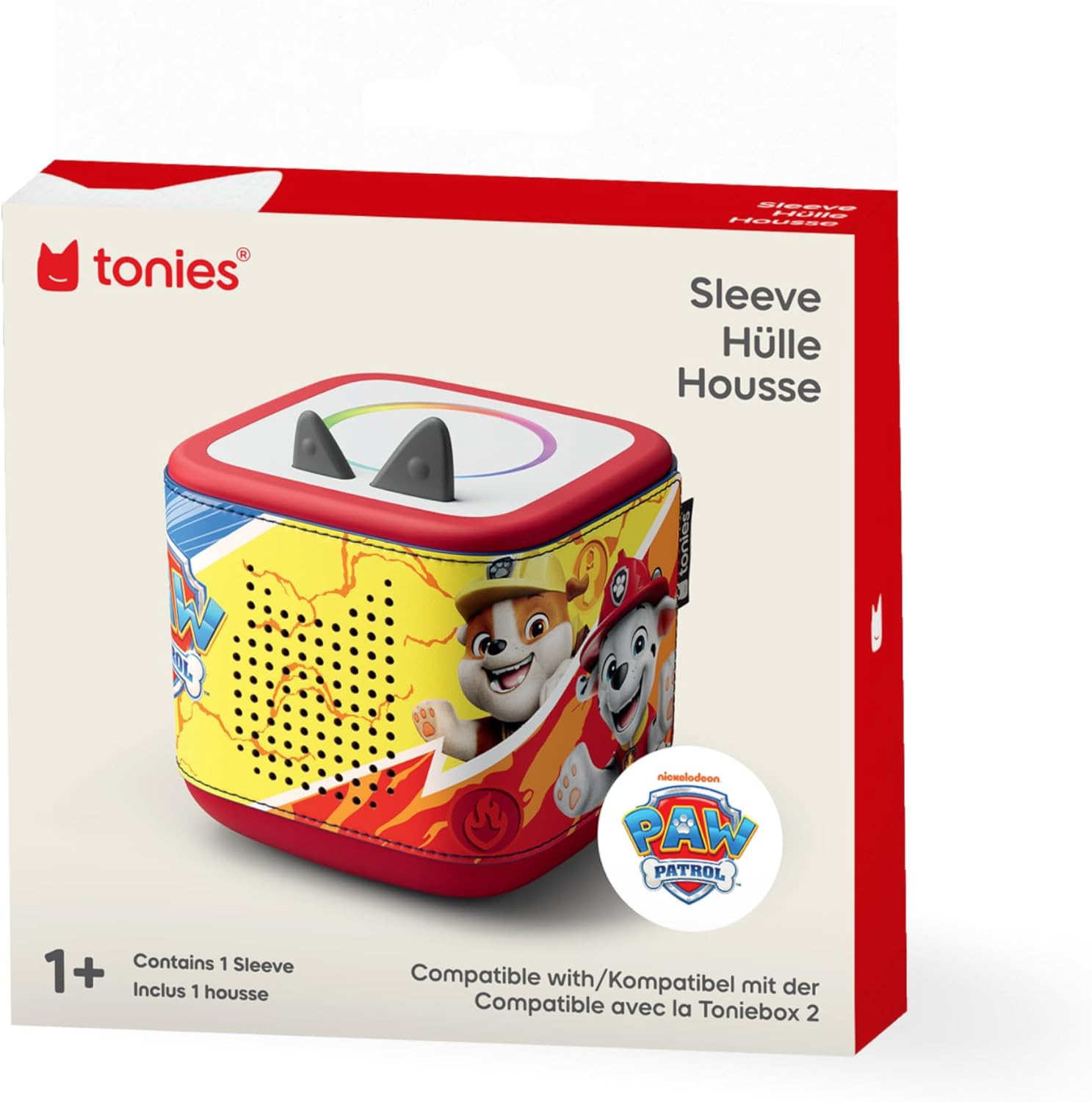 Tonies Sleeve - Decorative Wrap for Toniebox 2 - PAW Patrol