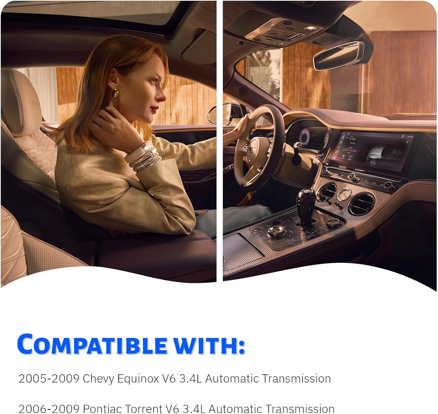 Engine Motor Mount Kit Fit for 2005-2009 Chevy Equinox V6 3.4L Automatic Transmission, for 2006-2009 Pontiac Torrent V6 3.4L Automatic Transmission Replacement for A3082 A3069 A5324 Set of 3