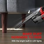 Cordless Vacuum Cleaner for Milwaukee 18V Battery, Handheld Vacuum Cleaner for Home Car Hardwood Floor Carpet, Stick Vacuum Cleaner with Washable HEPA Filter(No Battery)
