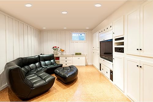 Miniatura 10 de Westinghouse Lighting 5243000 - Lámpara LED empotrable de 10 W (equivalente a 65 W) de 4 pulgadas, con selección de temperatura de color, regulable,