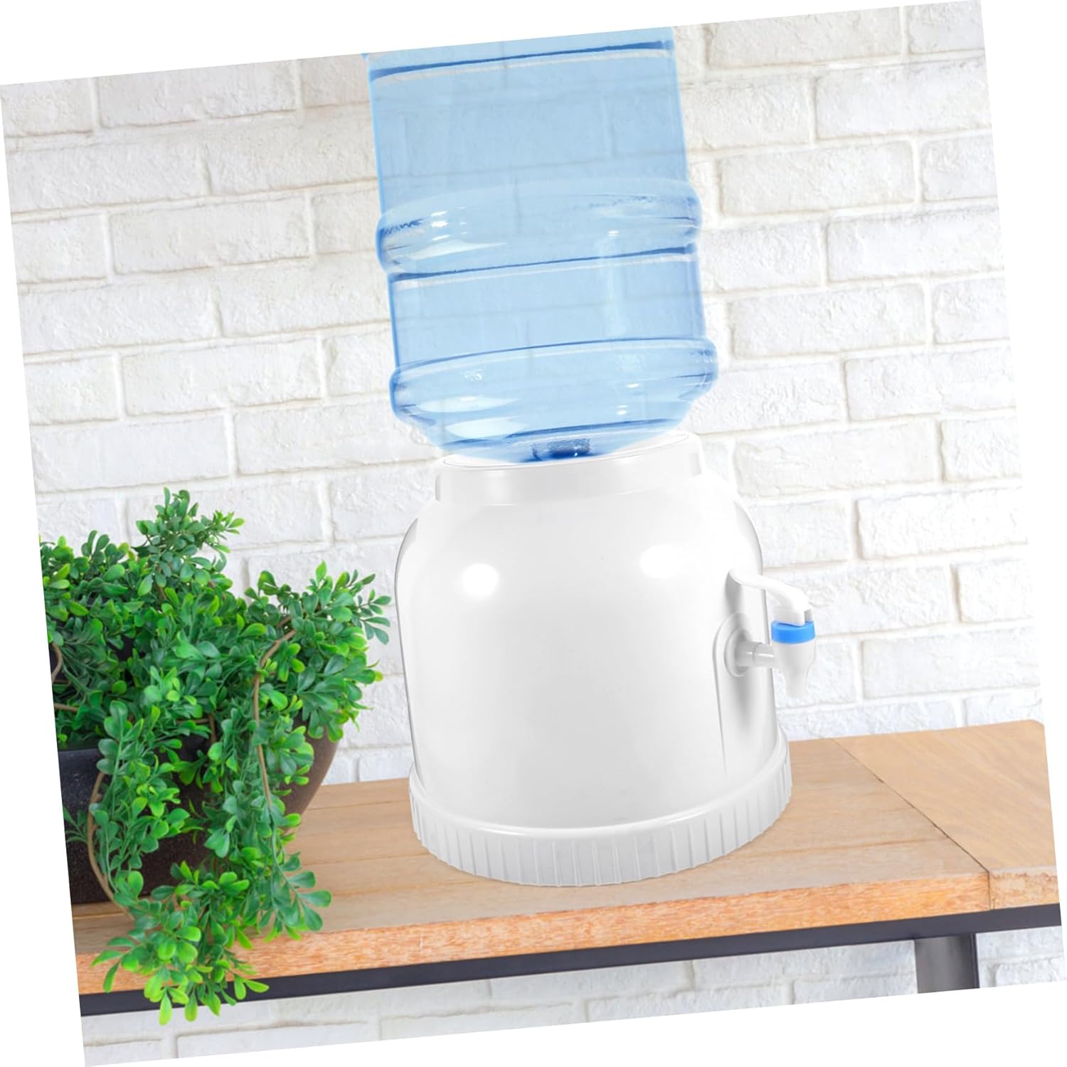 Water Bottle Rack Office Desk Water Dispenser Sturdy Plastic Large Capacity