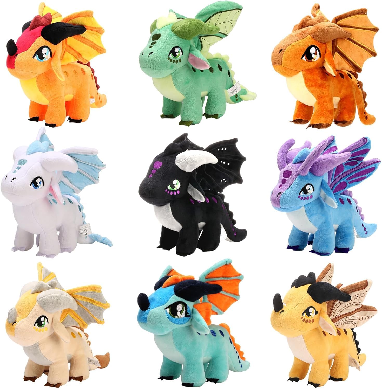 Pluszowe skrzydła smoka, skrzydła, smok, pluszowa poduszka, zabawka – pluszowy pterozaur Kawaii, miękki latający smok, poduszka do przytulania dla dzieci, chłopców, dziewcząt (na noc)