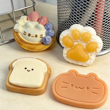 4 PCS Taba Squishy Paw, Taba Squishy Kit, Fufu Squishy, Soft Stress Relief for Relaxation & Gatherings, Cute Squeeze Sensory Item for Anxiety Relief, Suitable for All Ages
